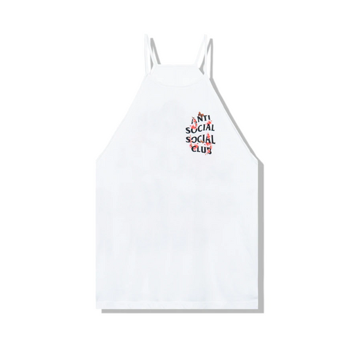 Regata Feminina Anti Social Social Club "Boogie Board" Branco