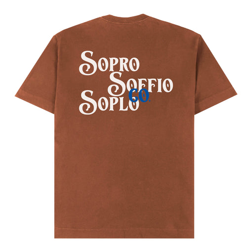 Camiseta Sopro "Language" Marrom
