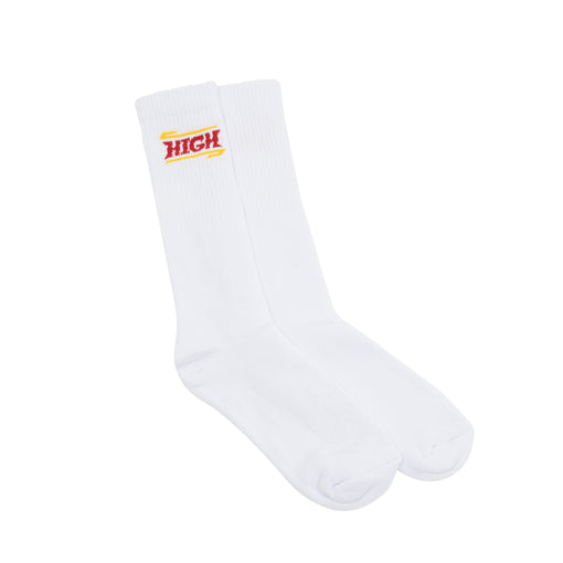 Meia High "Cairo" Branco