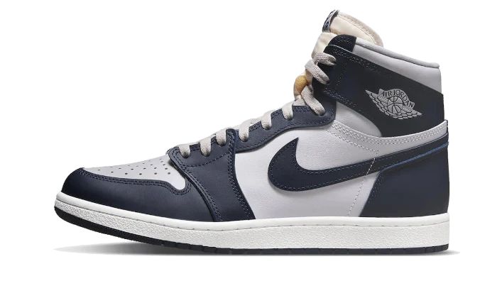 Nike Air Jordan AJ1 Branco/Azul/Preto  Meu Tênis- A loja de grife mais  querida do Brasil!