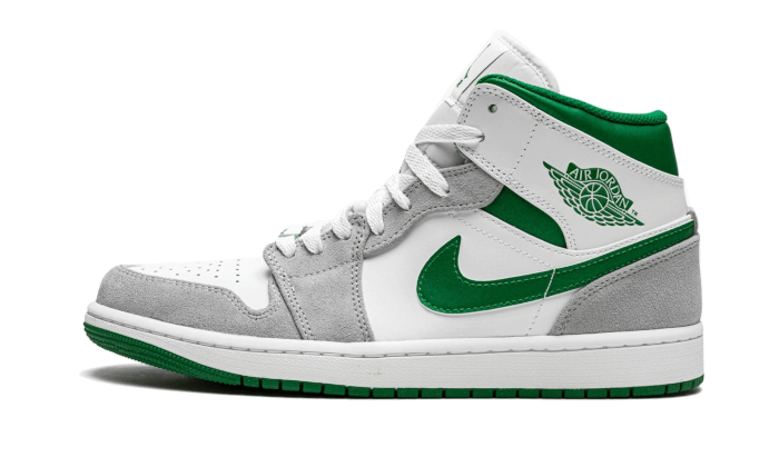 Air jordan 1 mid best sale pine green release date