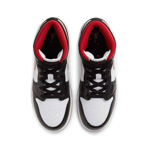 Tênis Air Jordan 1 Mid "Black Gym Red" Preto/Vermelho