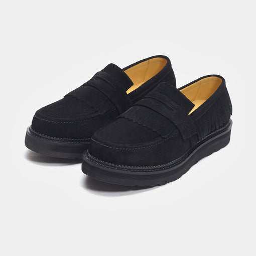 Sapato Piet x Cocker "Fringe Loafers" Preto