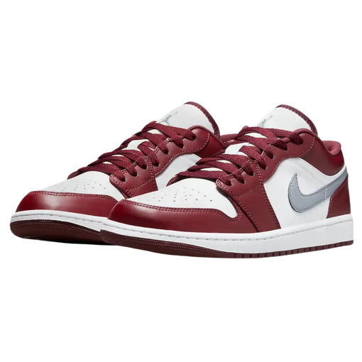 Tênis Air Jordan 1 Low "Cherrywood Red" Vinho