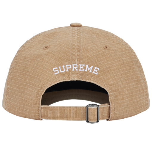 Boné Supreme SS26 "Arabic Logo" Bege