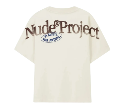 Camiseta Nude Project "Shift" Creme