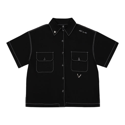 Camisa Shui "Capanga Triad" Preto