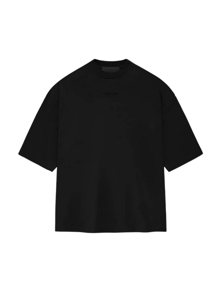Camiseta Oversized Essentials Fear of God "Jet Black 2" Preto