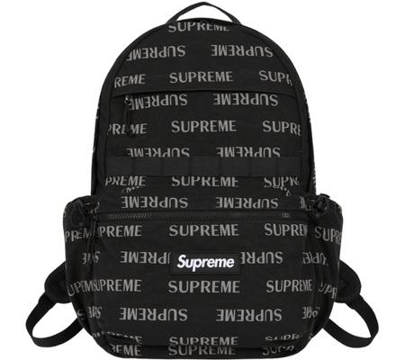 Mochila Supreme FW26 "Backpack" Preto