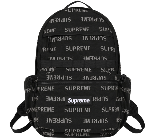 Mochila Supreme FW26 "Backpack" Preto