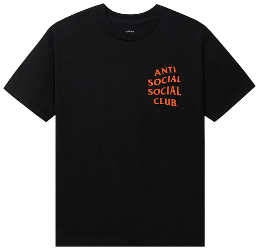 Camiseta ASSC Anti Social Social Club Halloween Mind Games "Black/Orange" Preto/Laranja