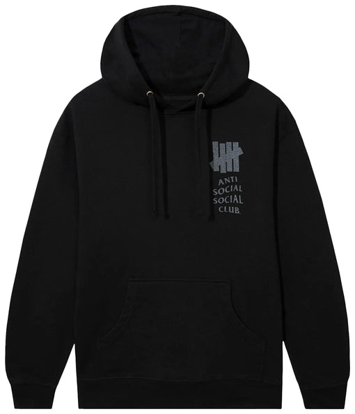 Moletom ASSC Anti Social Social Club x Undefeated Lock 3M "Black" Preto