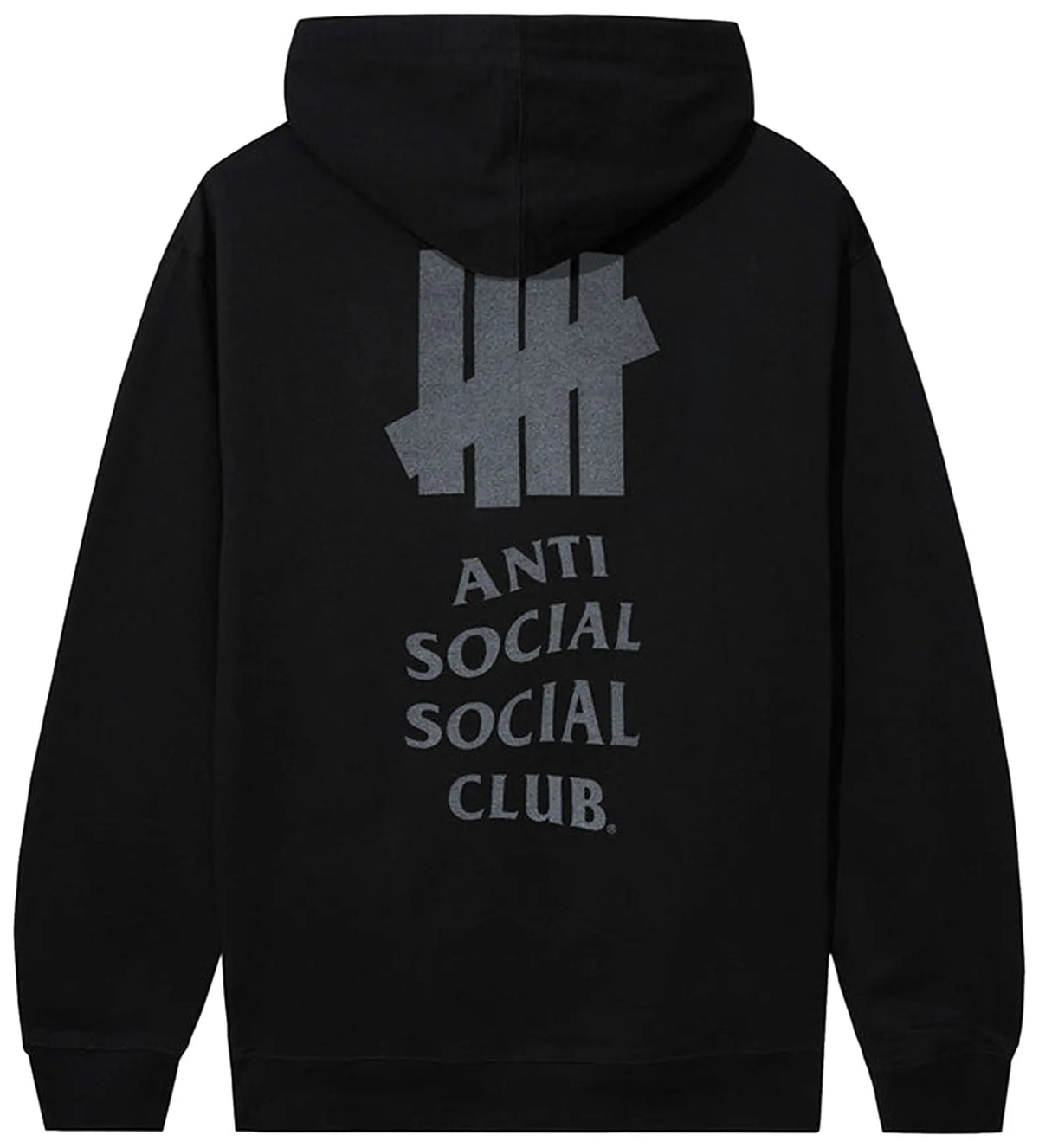 Moletom ASSC Anti Social Social Club x Undefeated Lock 3M "Black" Preto
