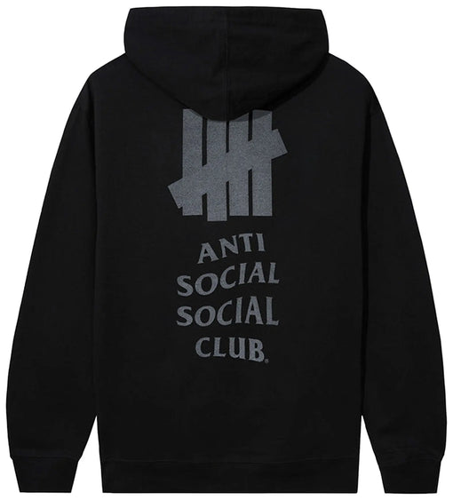 Moletom ASSC Anti Social Social Club x Undefeated Lock 3M "Black" Preto
