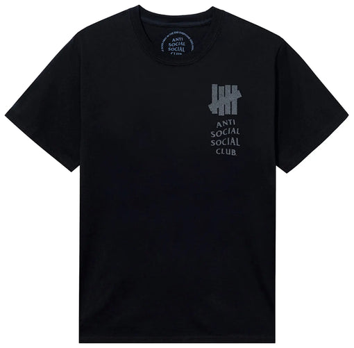 Camiseta ASSC Anti Social Social Club x Undefeated Lock 3M "Black" Preto