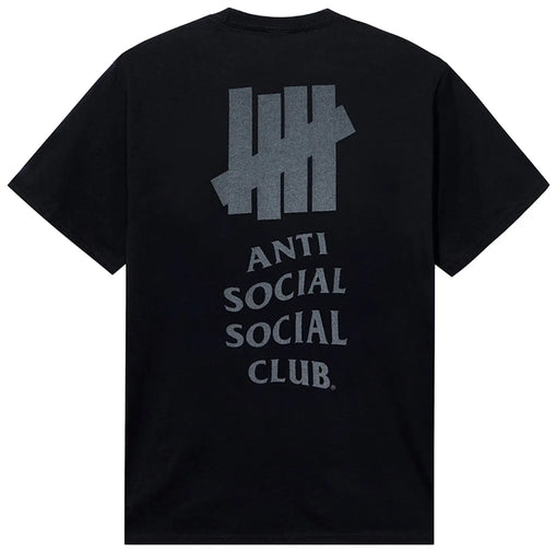 Camiseta ASSC Anti Social Social Club x Undefeated Lock 3M "Black" Preto