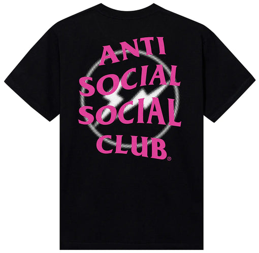 Camiseta ASSC Anti Social Social Club x Fragment Design Half Tone "Black/Pink" Preto/Rosa