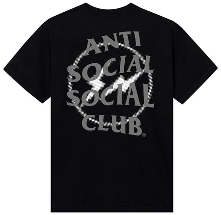 Camiseta ASSC Anti Social Social Club x Fragment Design Half Tone "Black/Grey" Preto/Cinza