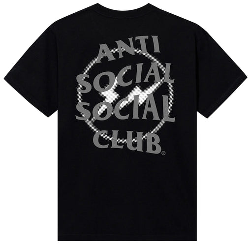 Camiseta ASSC Anti Social Social Club x Fragment Design Half Tone "Black/Grey" Preto/Cinza