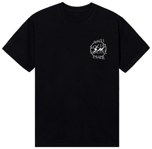 Camiseta ASSC Anti Social Social Club x Fragment Design Half Tone "Black/Grey" Preto/Cinza