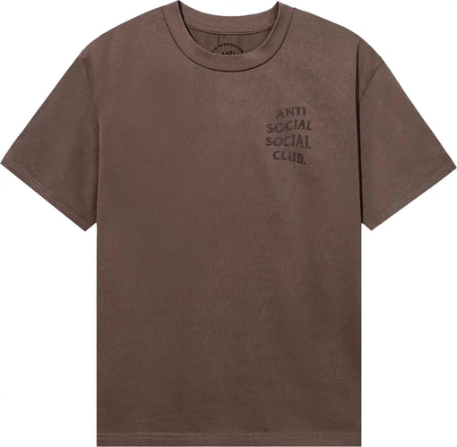 Camiseta ASSC Anti Social Social Club "Same But Different" Marrom