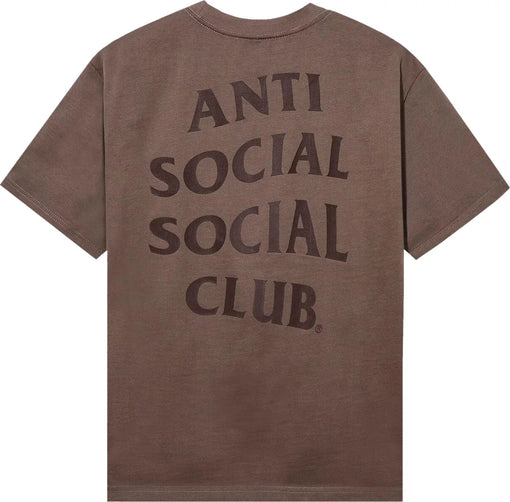 Camiseta ASSC Anti Social Social Club "Same But Different" Marrom