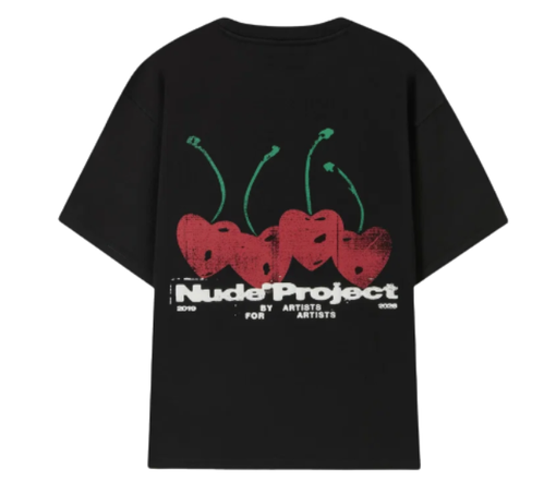 Camiseta Nude Project "Carmin" Preto
