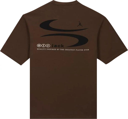 Camiseta Travis Scott x Air Jordan "Palomino" Marrom