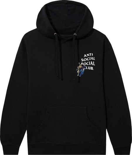 Moletom ASSC Anti Social Social Club "Solar Flare" Preto