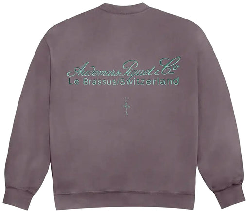 Moletom Travis Scott x Audemars Piguet Crewneck "Logo II" Roxo