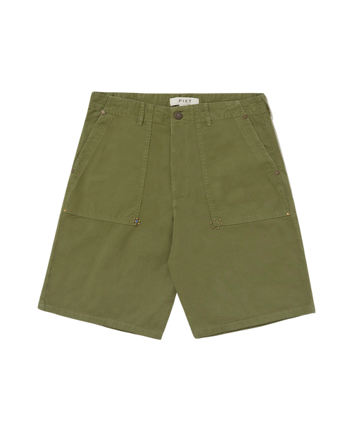 Shorts Piet "Gems Oversized Chino" Verde