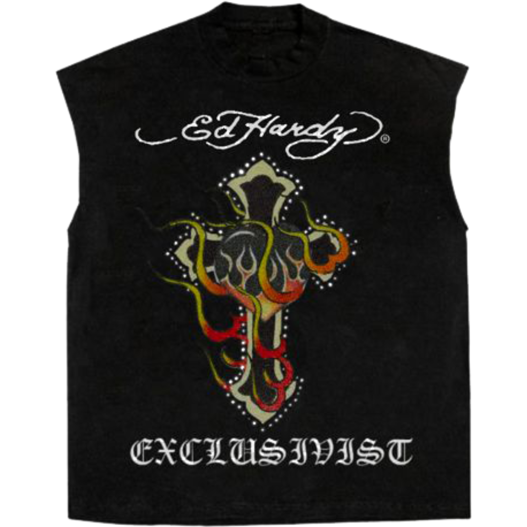 Regata Exclusiviist 1of1 x Ed Hardy "Love Religion" Preto