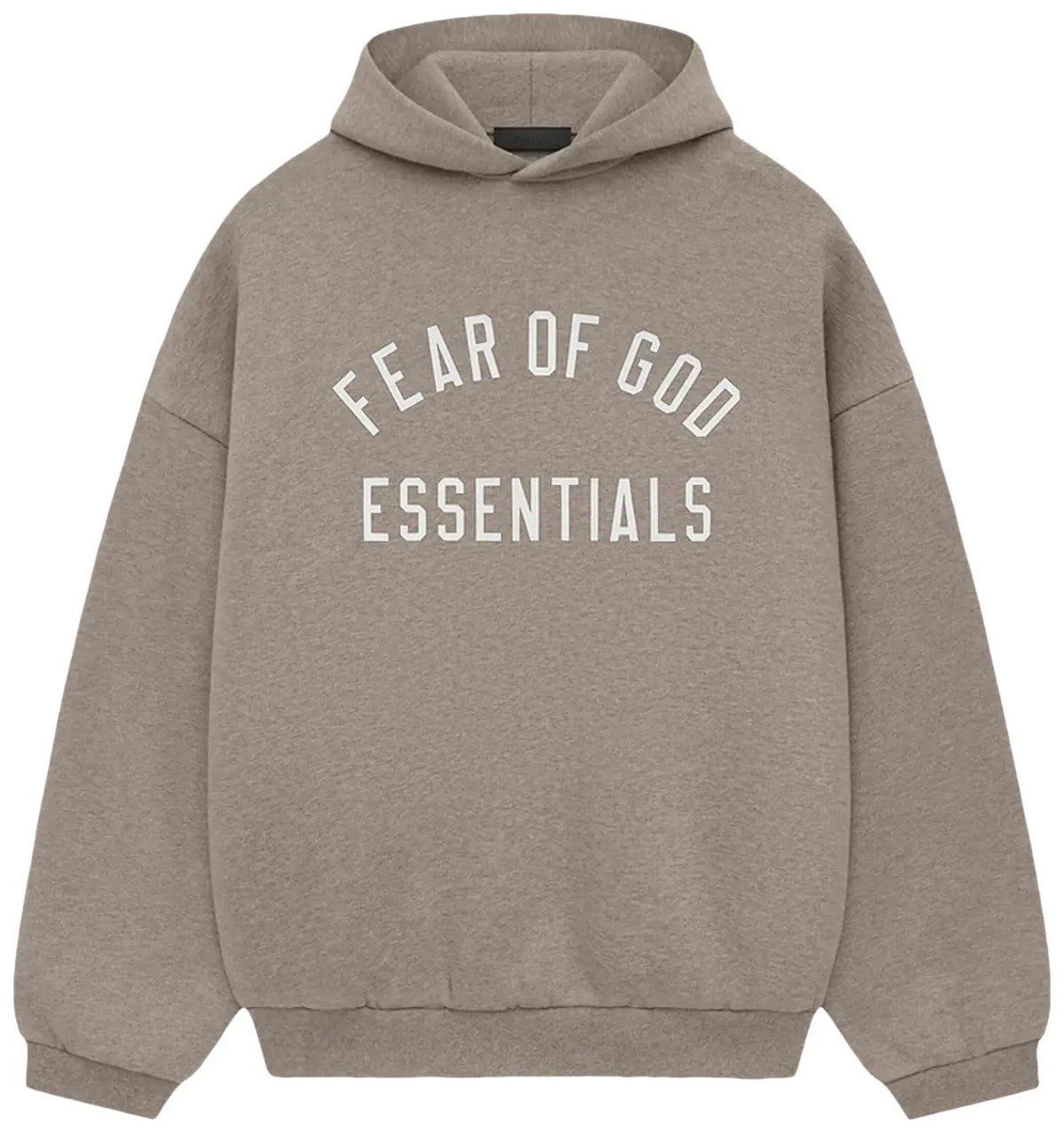 Moletom Fear of God Essentials Fleece Hoodie SS25 "Heather Grey" Cinza