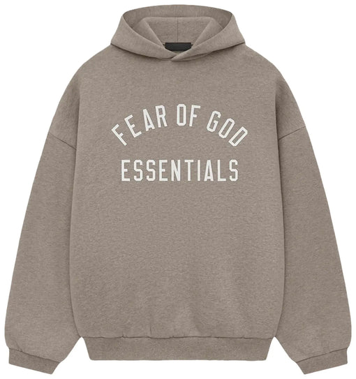 Moletom Fear of God Essentials Fleece Hoodie SS25 "Heather Grey" Cinza