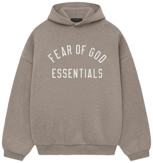 Moletom Fear of God Essentials Fleece Hoodie SS25 "Heather Grey" Cinza 1500
