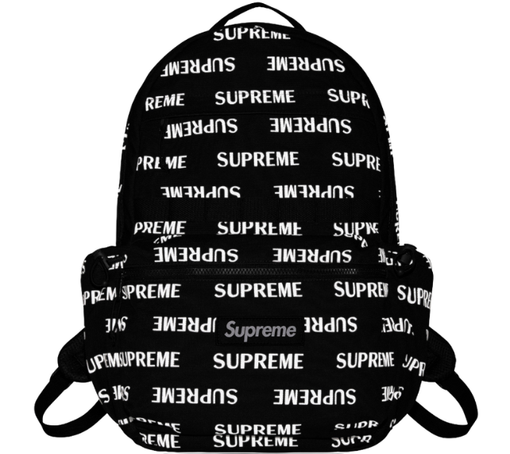 Mochila Supreme FW26 "Backpack" Preto