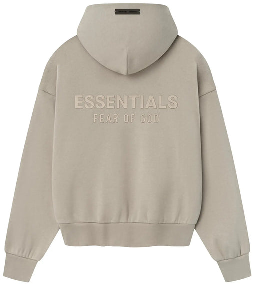 Moletom Fear of God Essentials Classic Fleece Hoodie SS25 "Timber" Bege