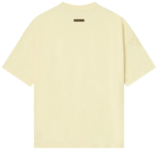 Camiseta Fear of God Essentials 90's Fit T-Shirt FW25 "Garden Yellow" Amarelo