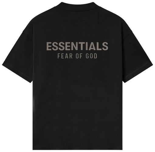 Camiseta Fear of God Essentials Classic SS25 "Jet Black" Preto