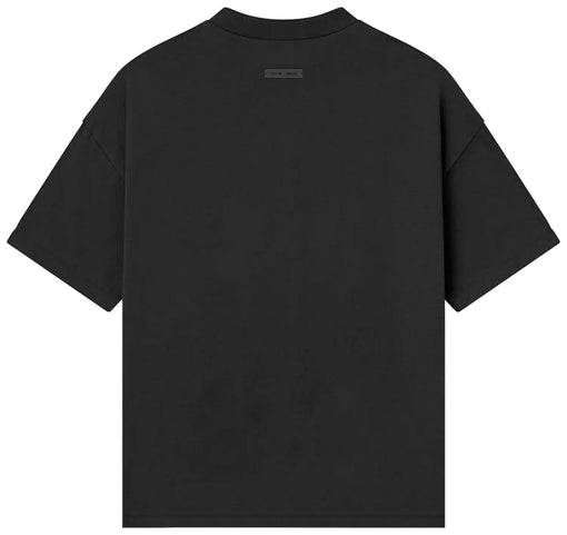Camiseta Fear of God Essentials 90's Fit T-Shirt FW25 "Jet Black" Preto