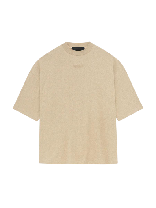 Camiseta Oversized Essentials Fear of God "Gold Heather" Amarelo