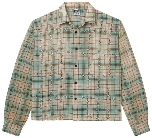 Camisa Vale Forever Little Gems Flannel "Green" Verde