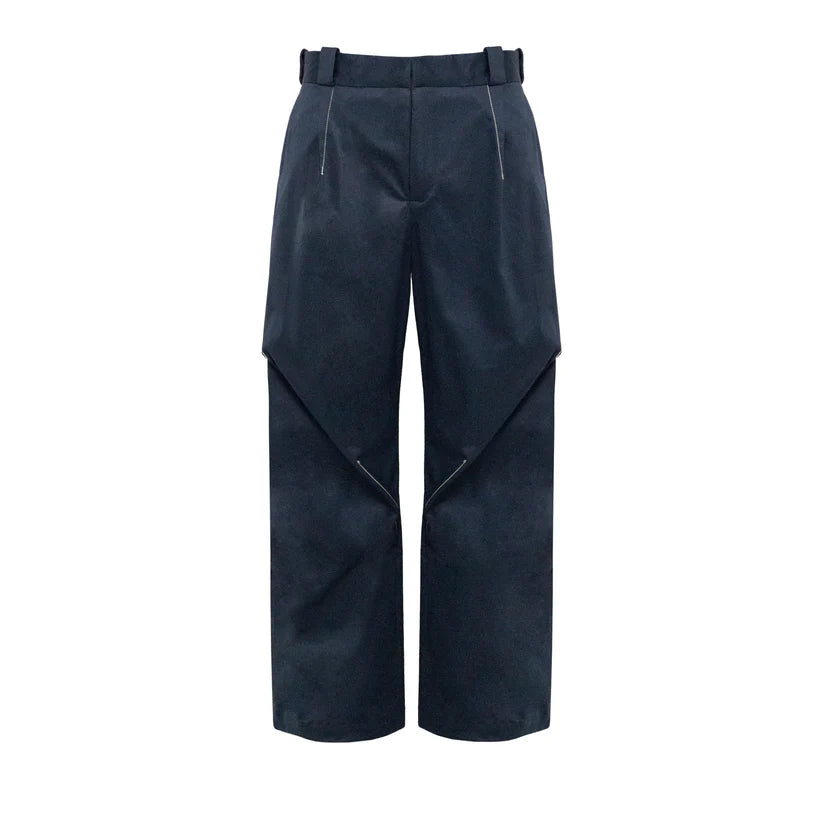 Calça Quadro Creations "Dafna Dart" Azul Marinho