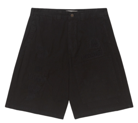 Bermuda Piet "Cargo Patchwork" Preto