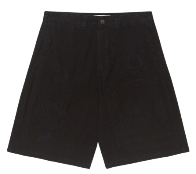 Bermuda Piet "Cargo Patchwork" Preto