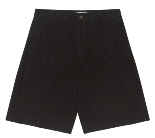 Bermuda Piet "Cargo Patchwork" Preto
