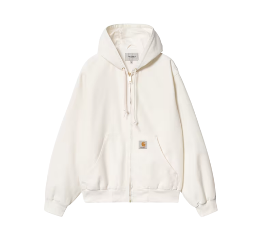 Jaqueta Carhartt "OG Active Jacket Wax Rinsed" Off White