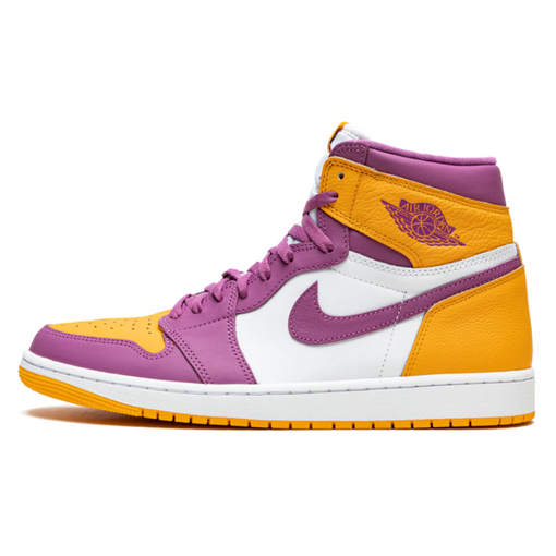 Tênis Air Jordan 1 High Og "Brotherhood" Rosa/Amarelo