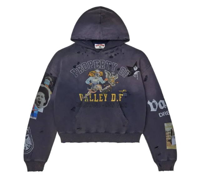Moletom Valley "Property Pullover" Preto