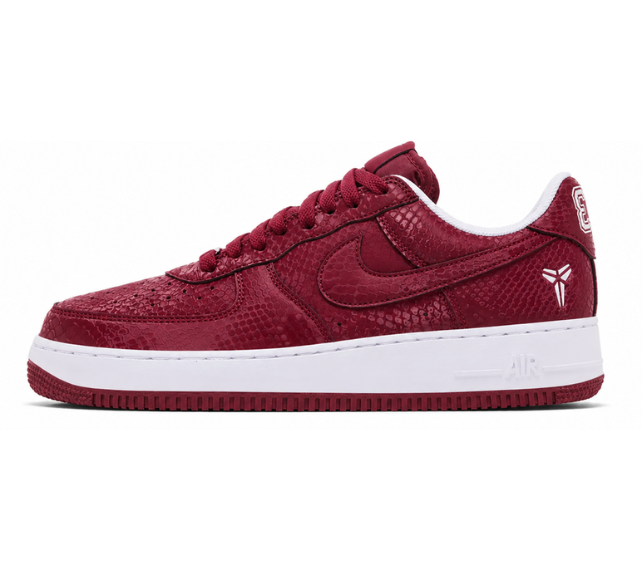 Tênis Nike Air Force 1 Low "Kobe Bryant Lower Merion Away" Vermelho